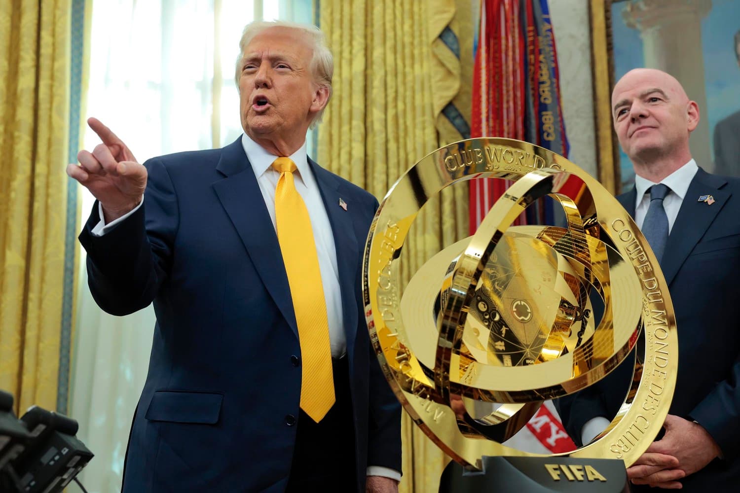 Now Trending: Trump's FIFA Phone Call