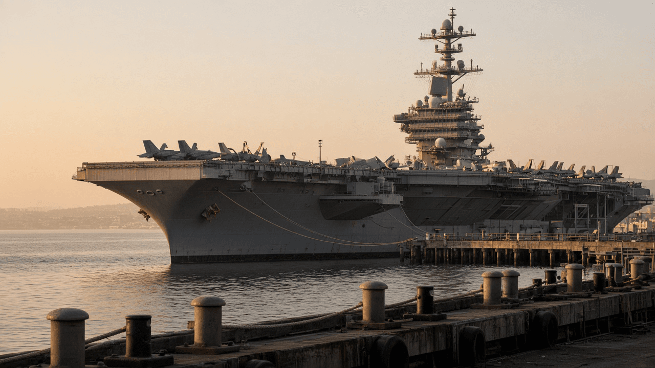 USS Abraham Lincoln Returns to San Diego After 321-Day Deployment