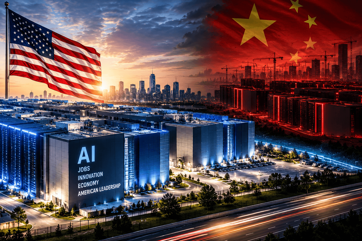 Build the Future or Surrender It to China: America’s Data Center Race