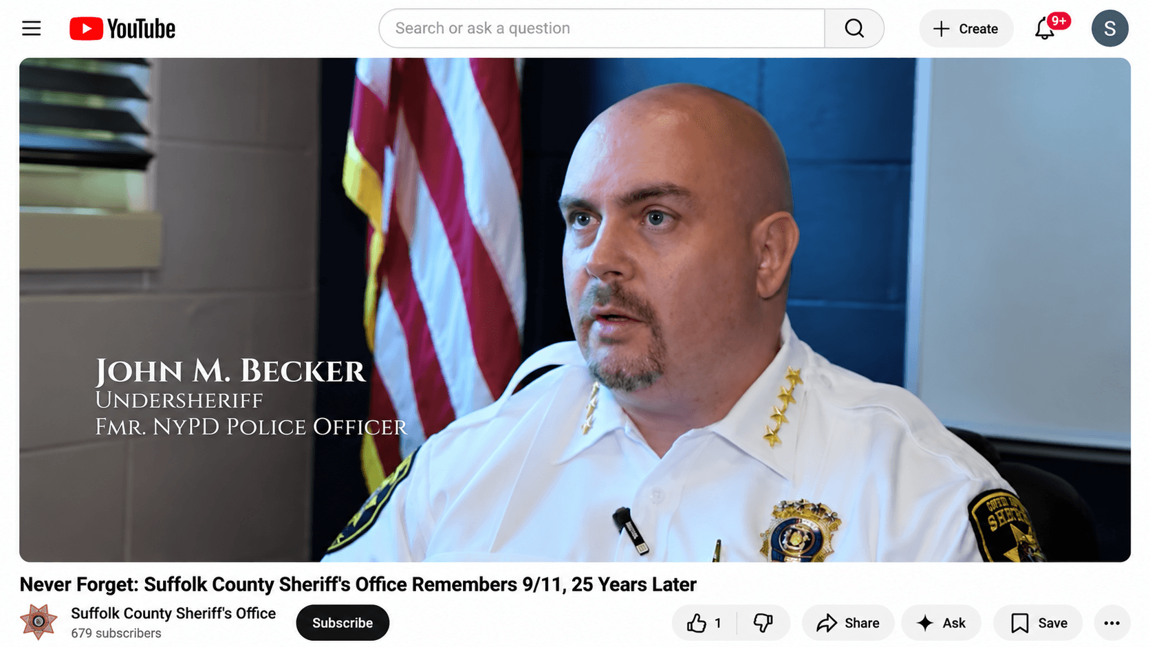 ‘The World Changed’: Suffolk County Sheriff's Office 9/11 Stories