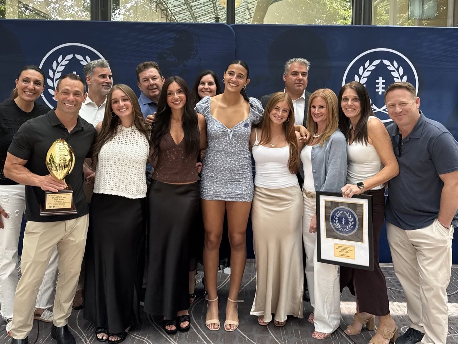 Hills Named Best Flag Football Team in Suffolk