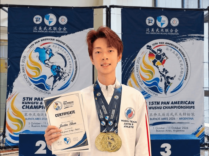 Justin Shen Wins Six Gold Medals at Pan American Championships