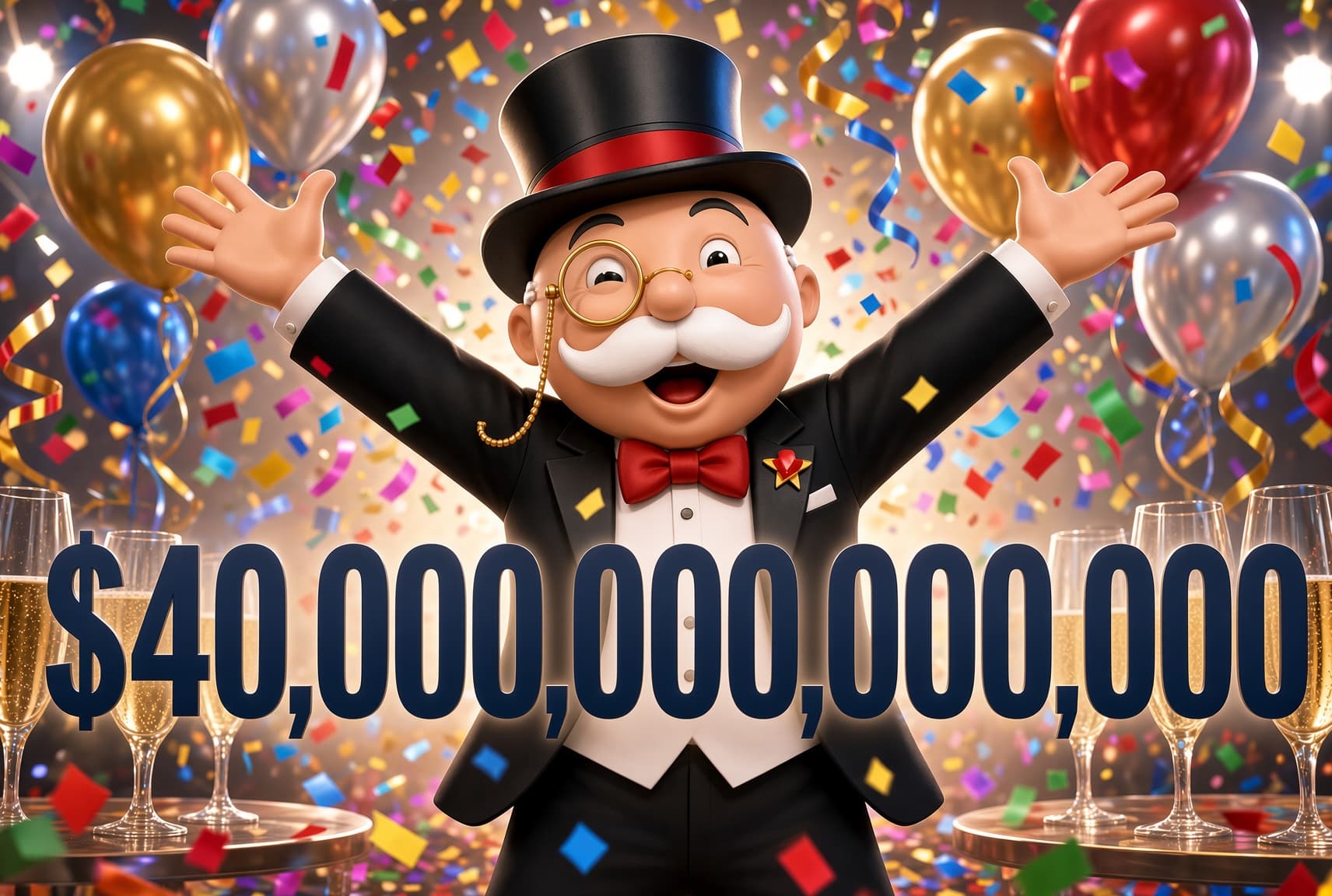 Now Trending: $40,000,000,000,000