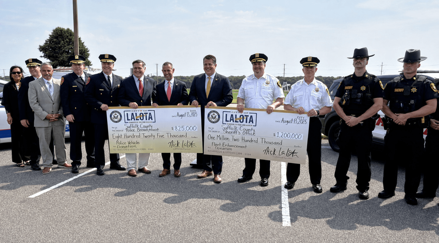 Suffolk Police, Sheriff Get $2M Fleet Boost