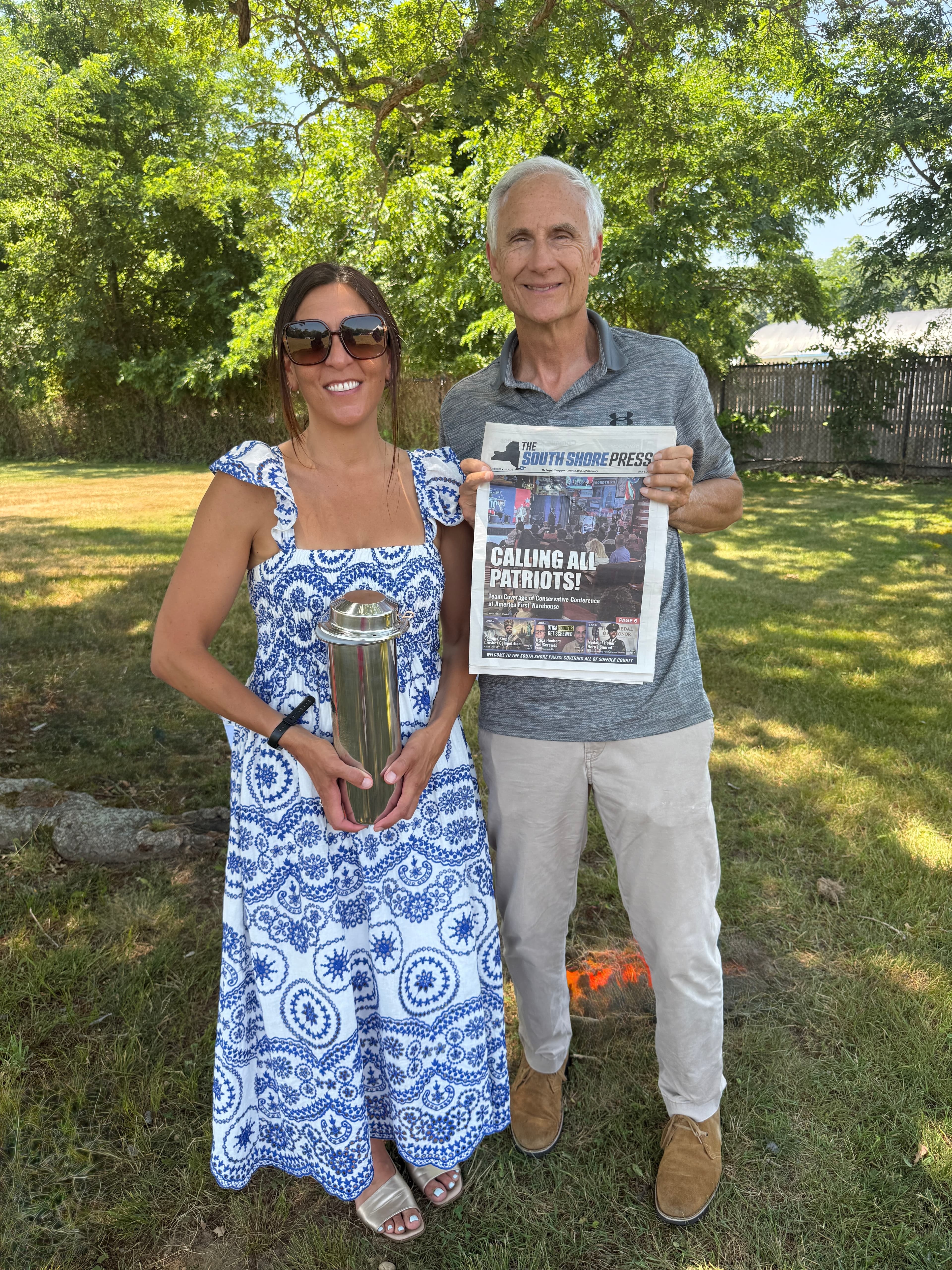 Community Treasures Sealed in Moriches Time Capsule