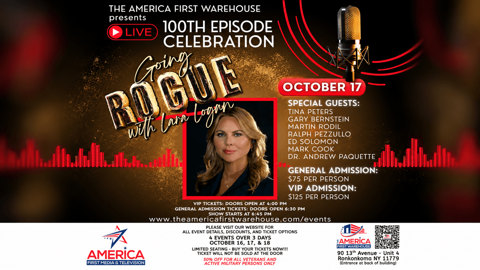 Lara Logan Brings Election Fight to Long Island