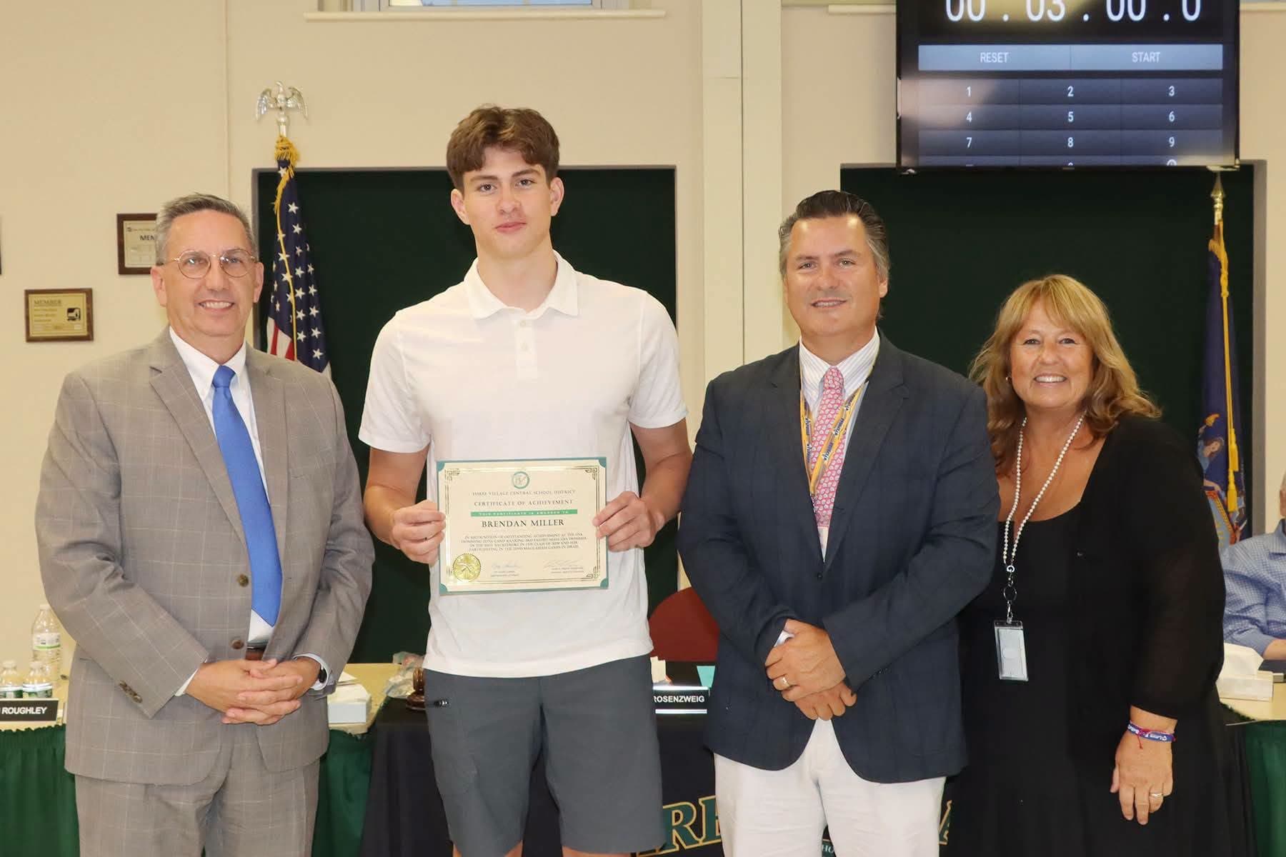 Ward Melville Swimmer Earns National Recognition