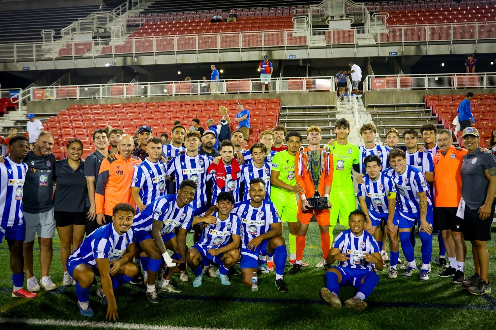 American Soccer Club Wins at LaValle