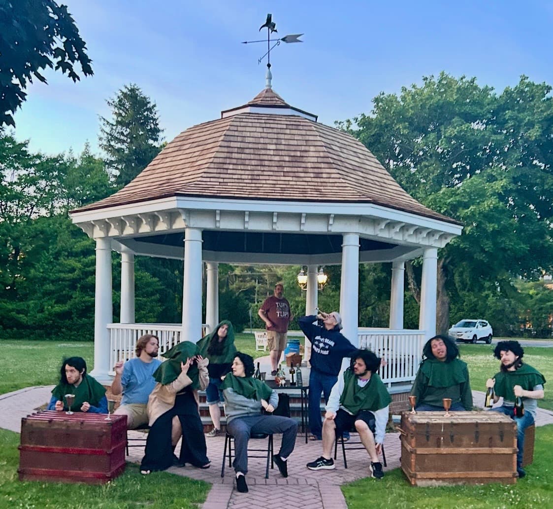 Troupe Takes Shakespeare on the Road, Opening Day In Shirley