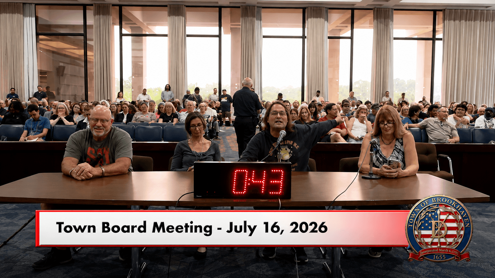 Brookhaven Board Meeting Gets Heated, Approves Data Center Moratorium