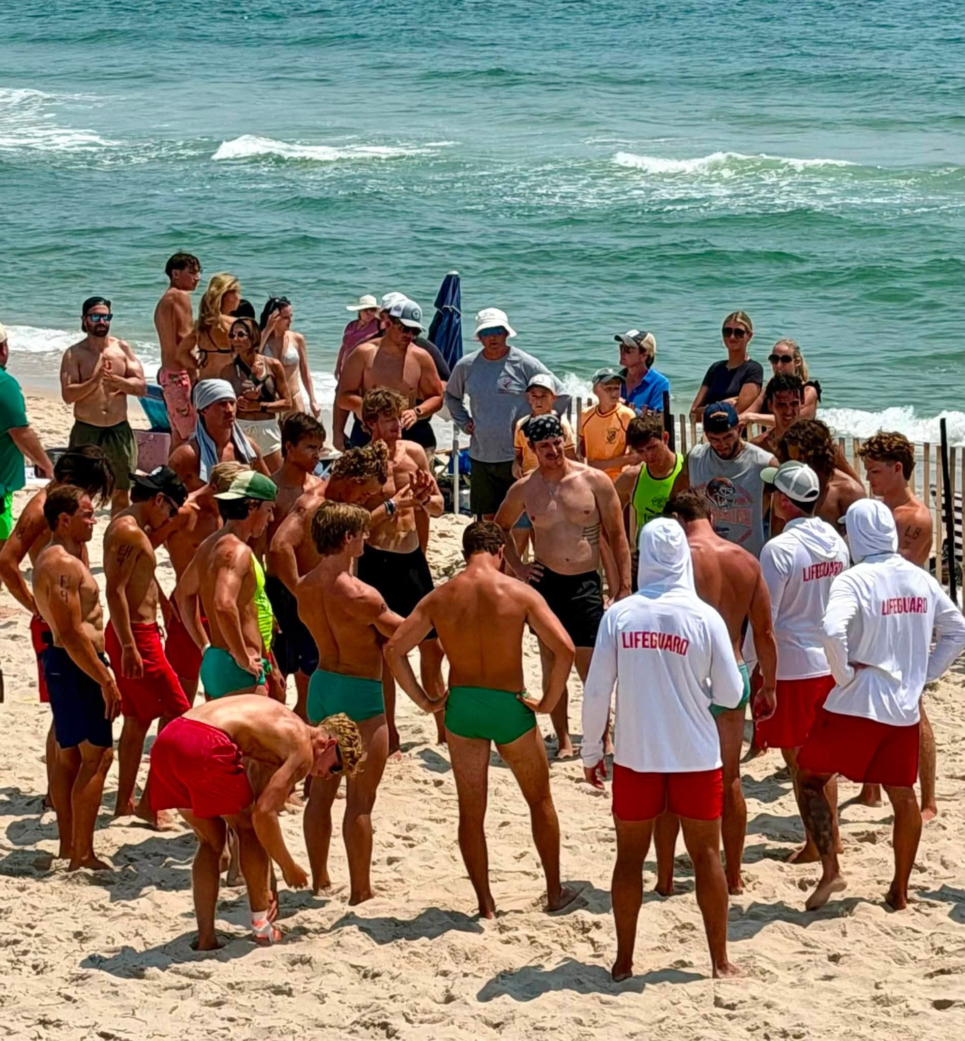 Smith Point Lifeguards Rule the Beach