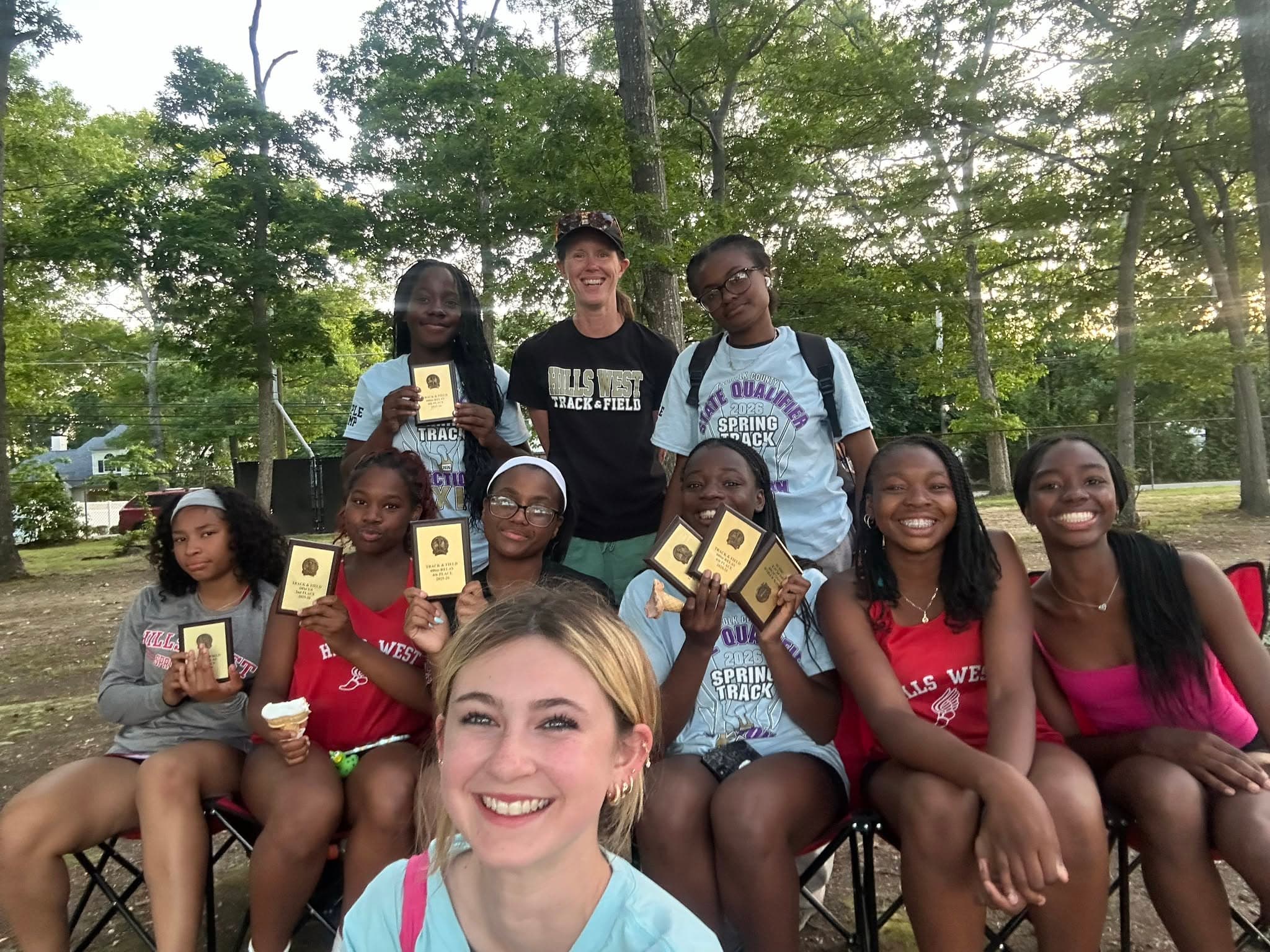 Hills West Girls Track Heads to the State Championships