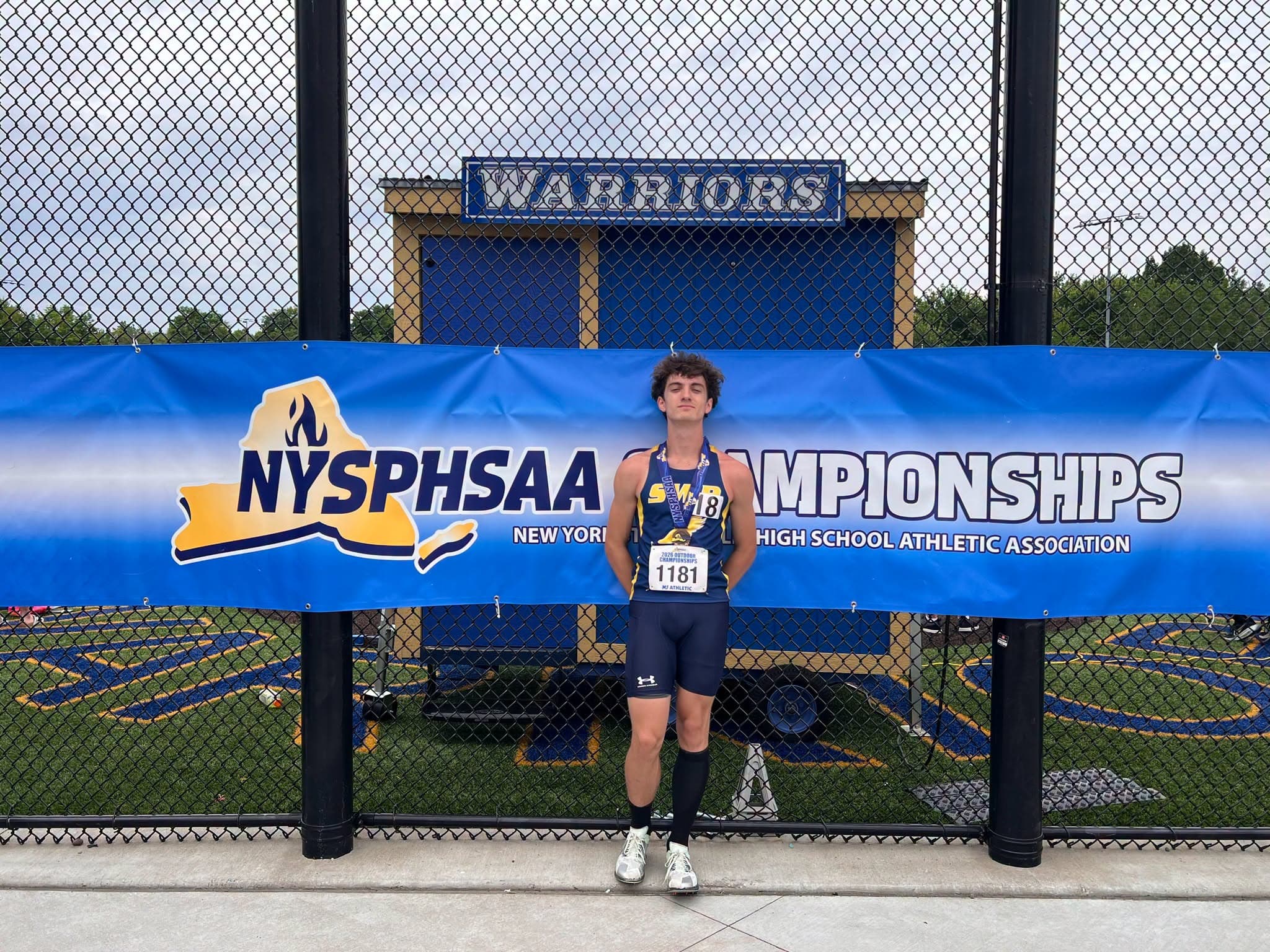 Valenti Earns State Medal