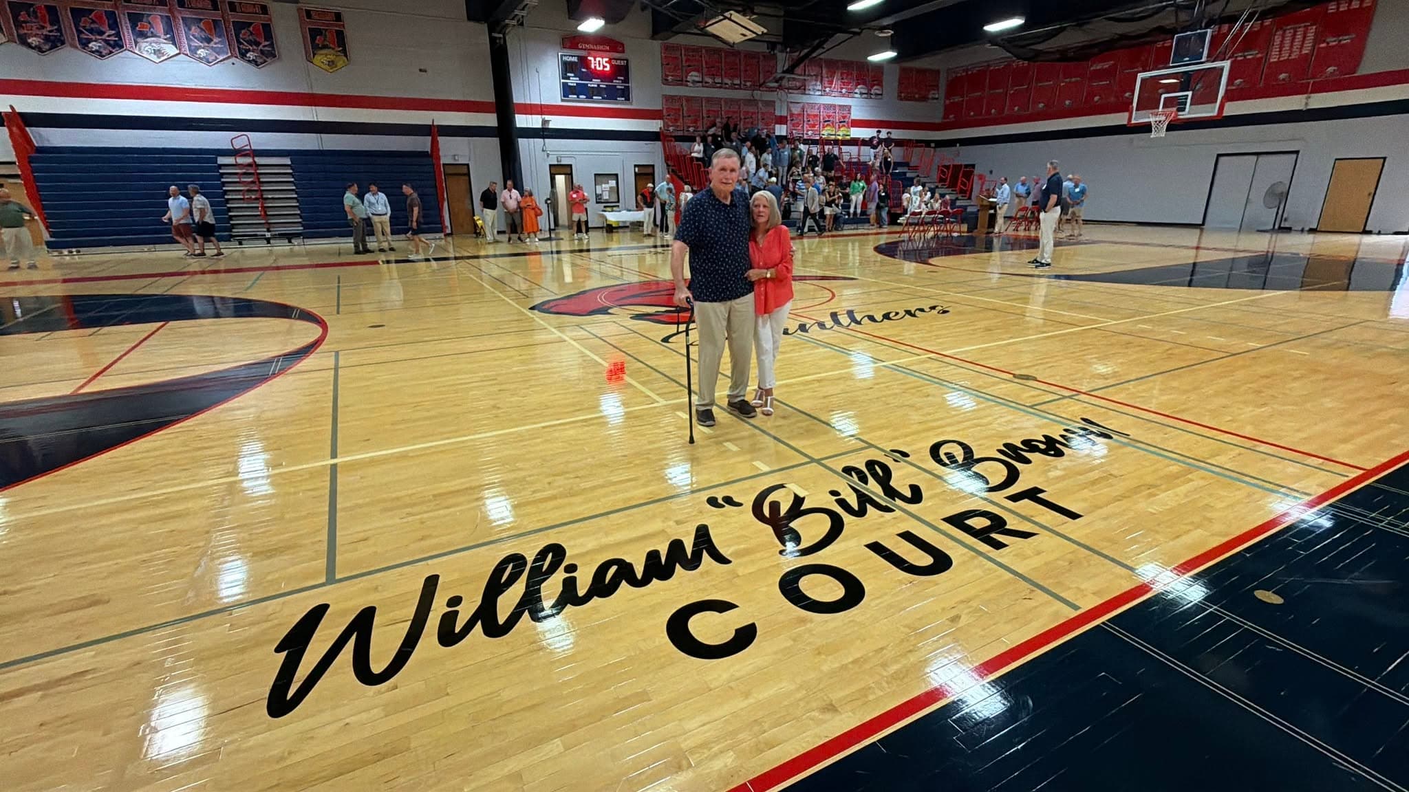 Miller Place Honors Coach Brown