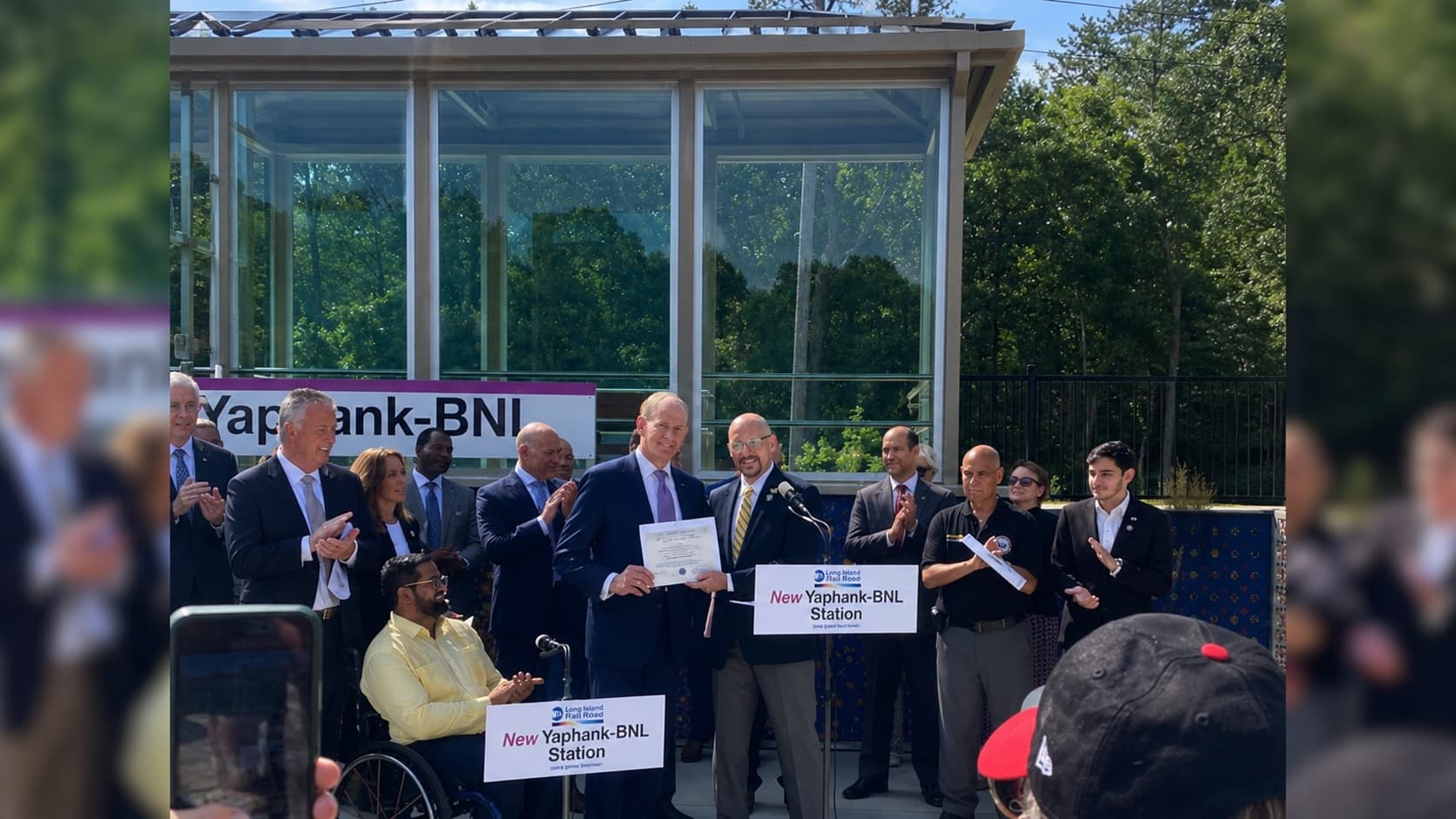 Yaphank-BNL Station Opens to Riders