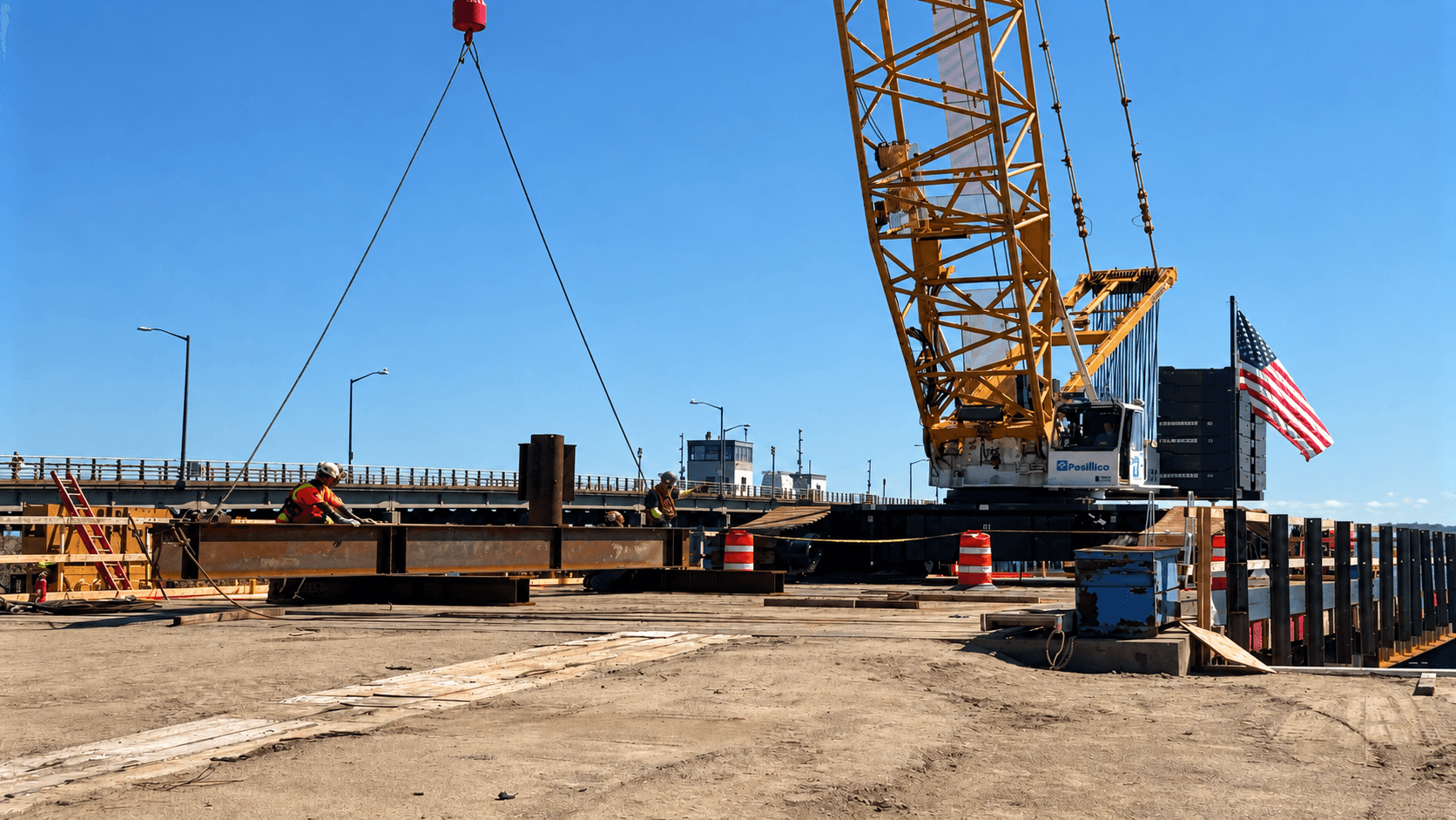Pilings Signal Start Of New Smith Point Span