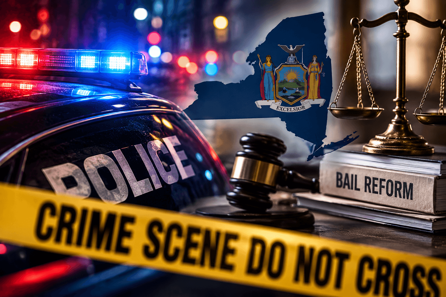 Trump Crime Drop Contrasts With New York Policies