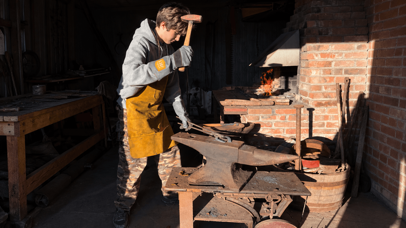 Hammering History at the Manor of St. George