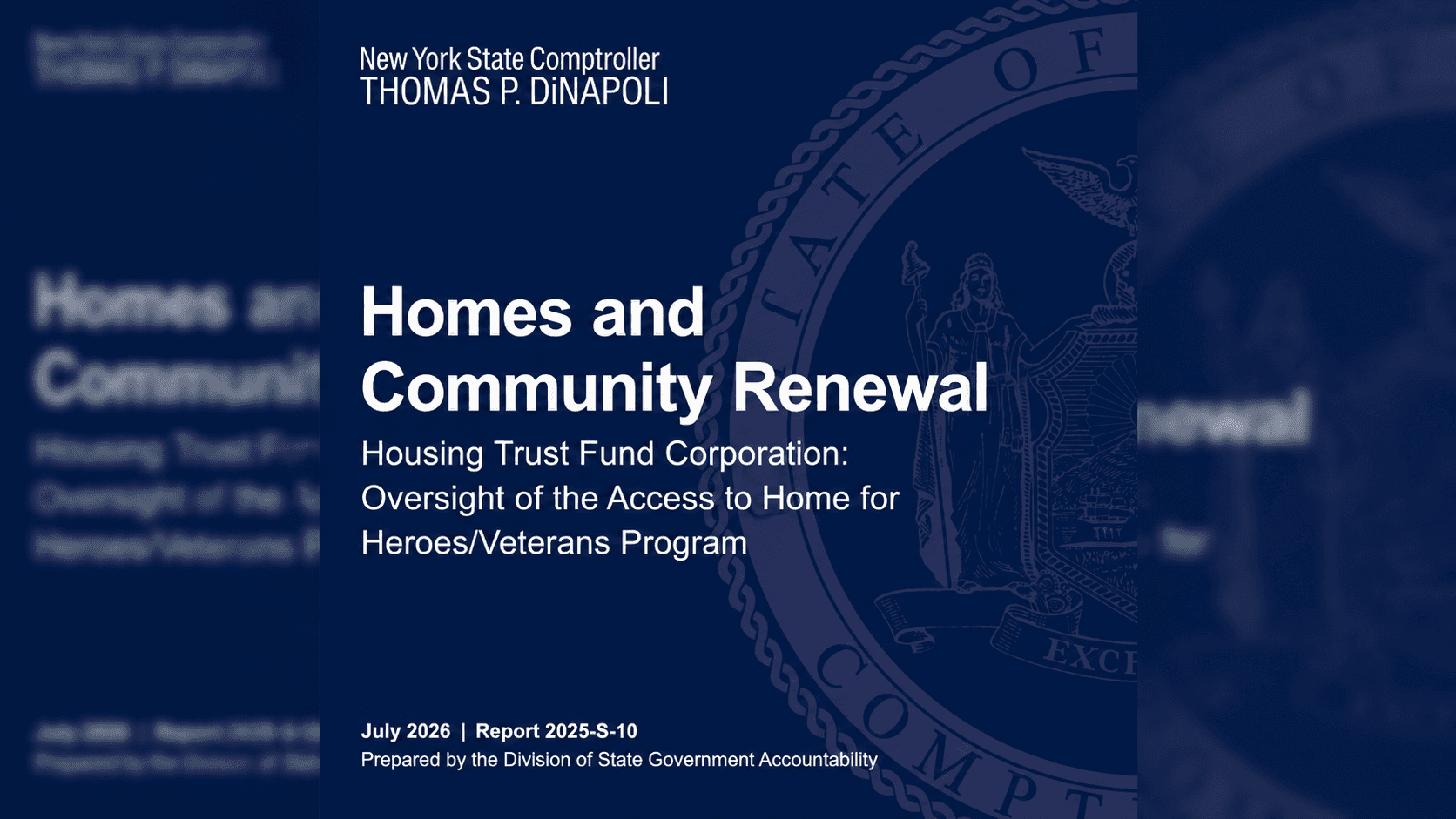 State Audit: Suffolk's Disabled Veterans Faced Delays in Home Repair Program