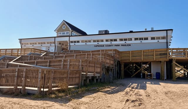 Cupsogue Pavilion Opens Ahead of Schedule