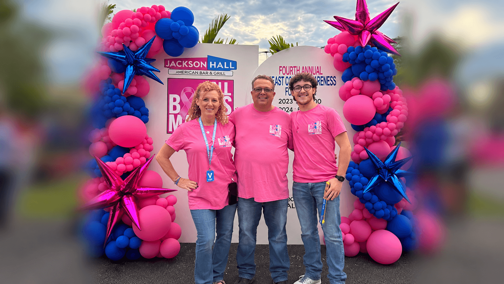 Jackson Hall Packs House For Breast Cancer Fight