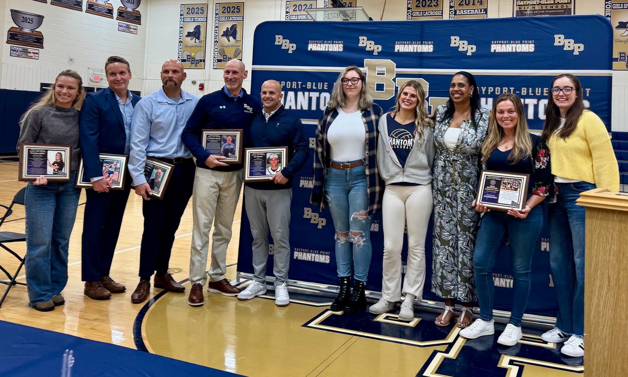 Bayport-Blue Point Celebrates Its Newest Hall of Fame Class