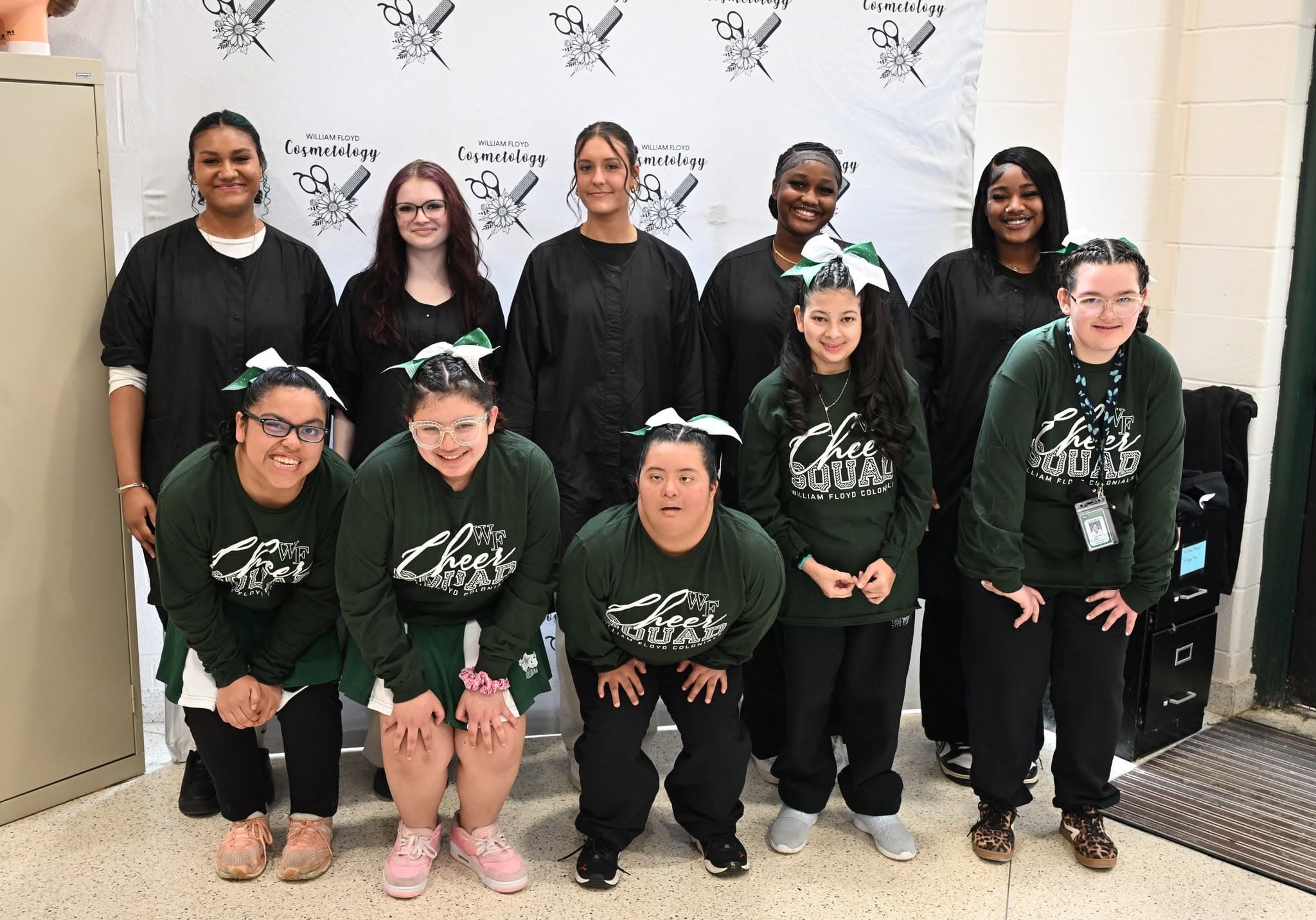 A Winning Look for the Unified Cheer Team