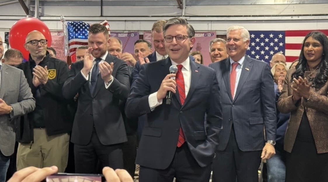 Republicans Take Center Stage at Shirley Rally
