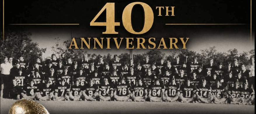 Sachem Football to Celebrate Championship Anniversary
