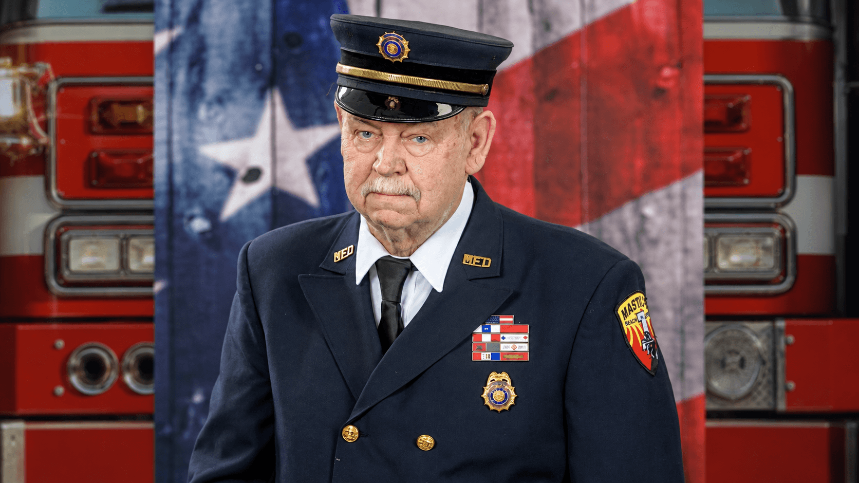 Mastic Mourns Fire Service Legend