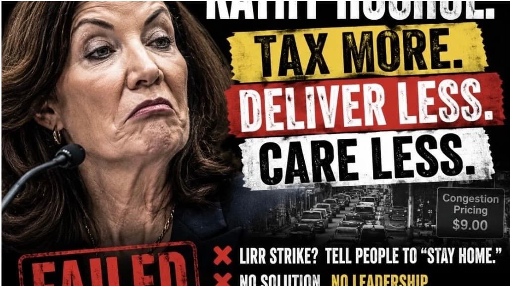 Hochul To Long Island Commuters: Just Stay Home