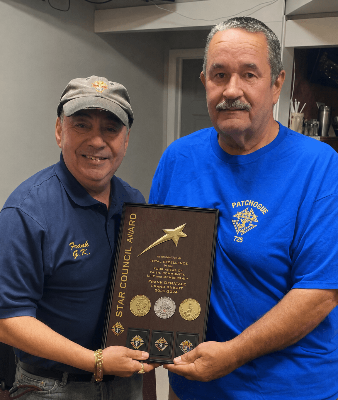 Mastic Knights Earns Highest Honor