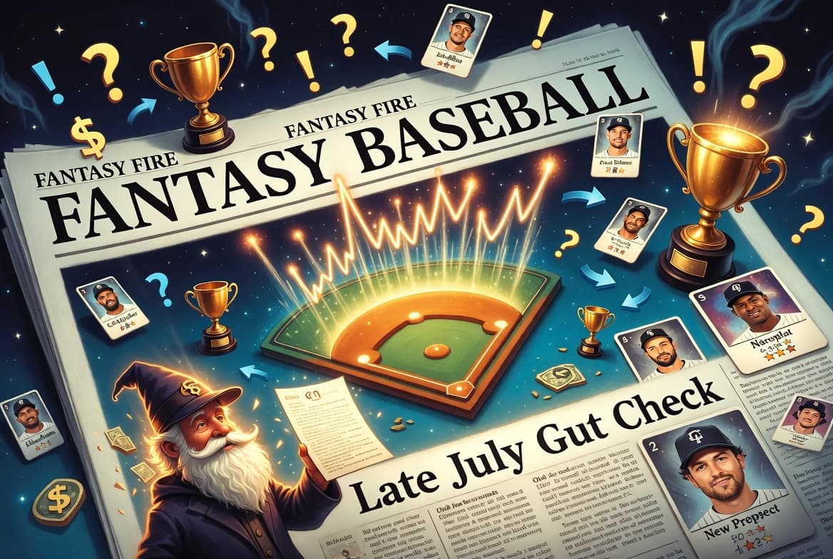 Fantasy Fire: Late July Gut Check – Are You Contending or Rebuilding?