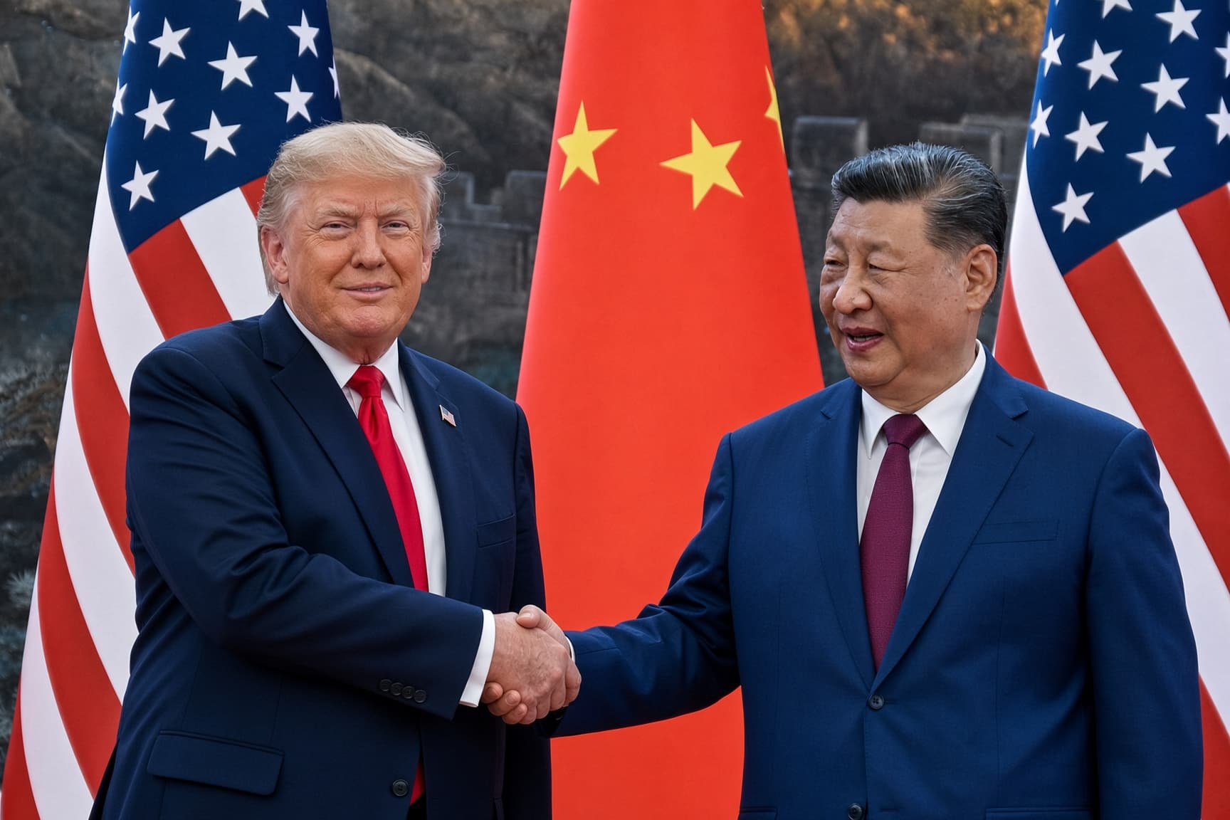 Trump and Xi End State Visit With Trade Truce Extended, Big Issues Unresolved