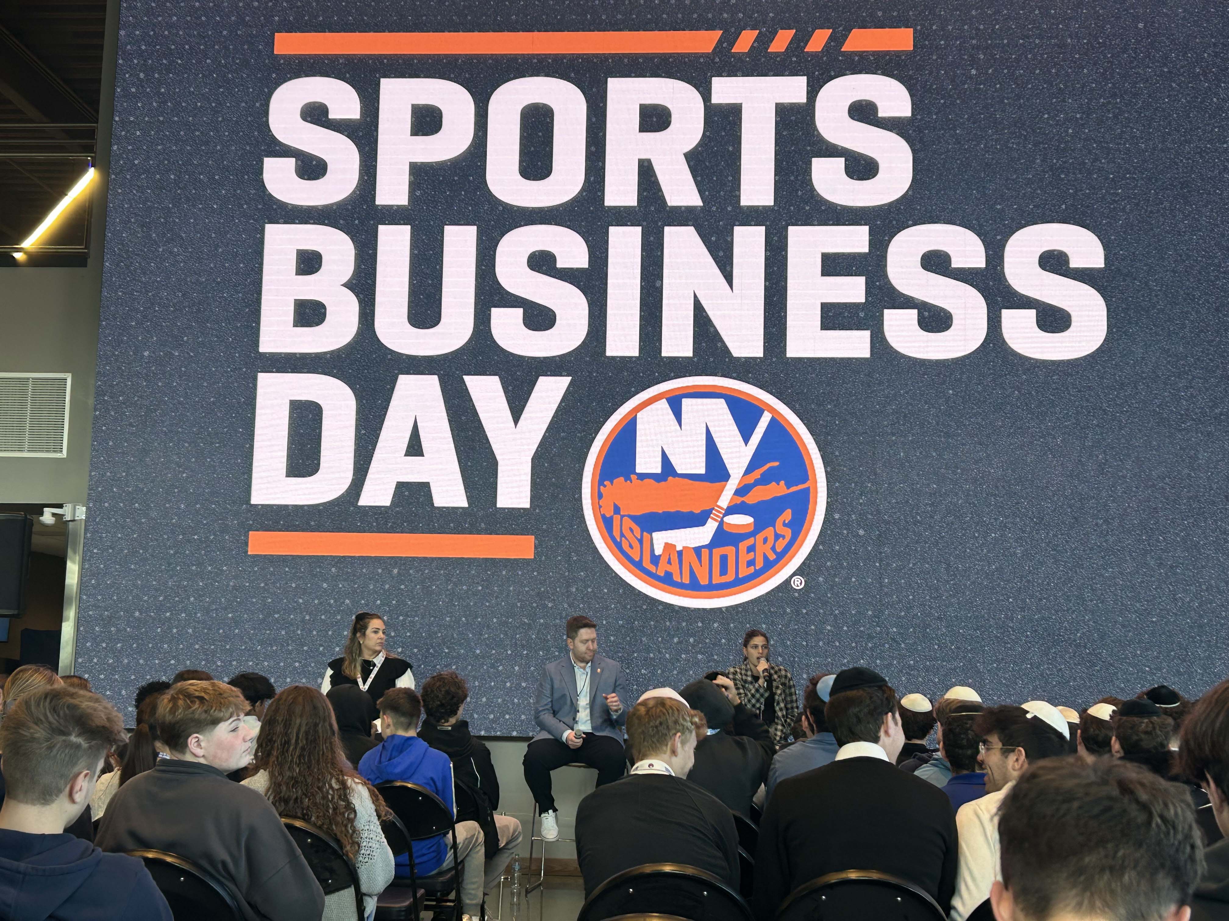 Smithtown Students Get an Inside Look at the Business of Hockey