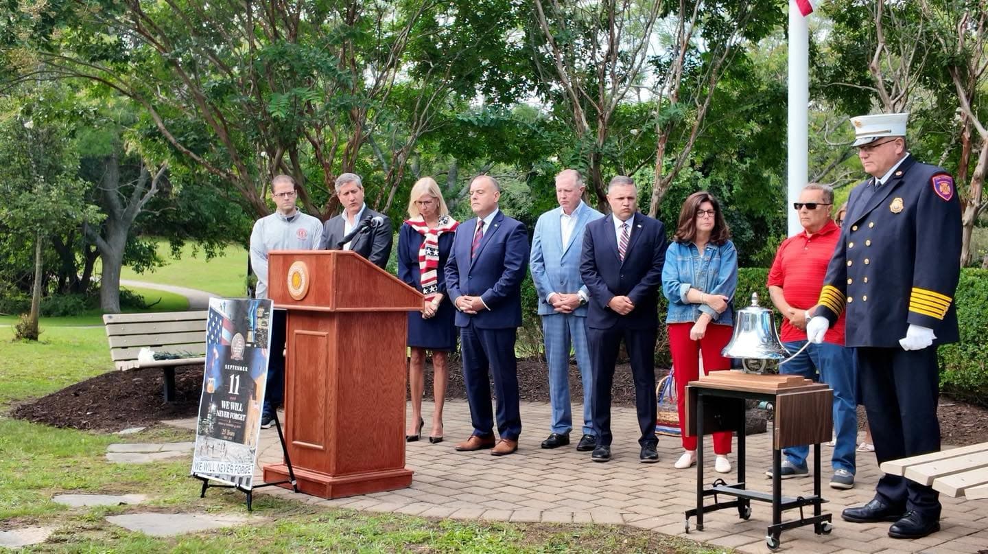 Brookhaven Marks 25 Years Since 9/11 With Solemn Ceremony