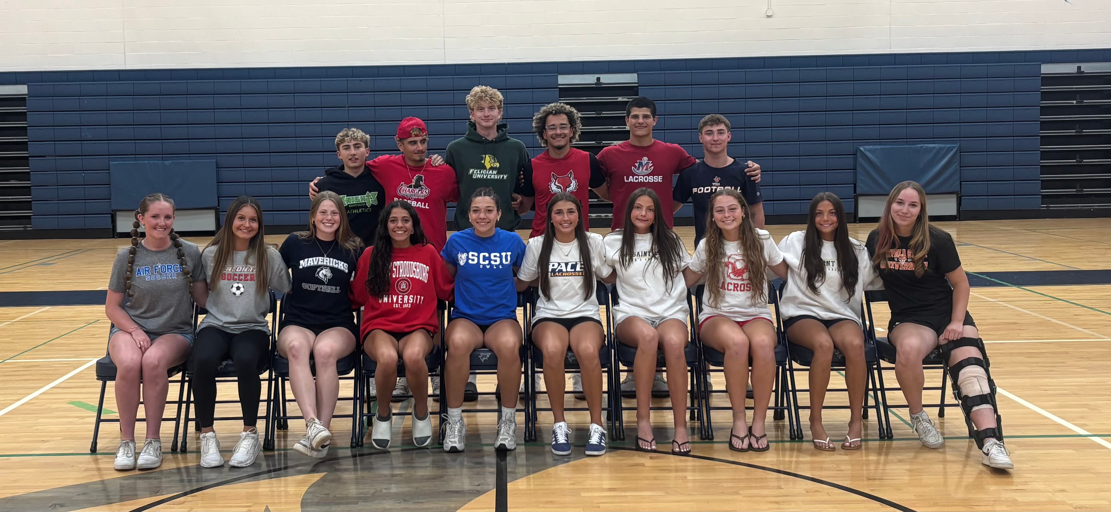 ESM Celebrates Seniors Continuing Athletic Careers in College