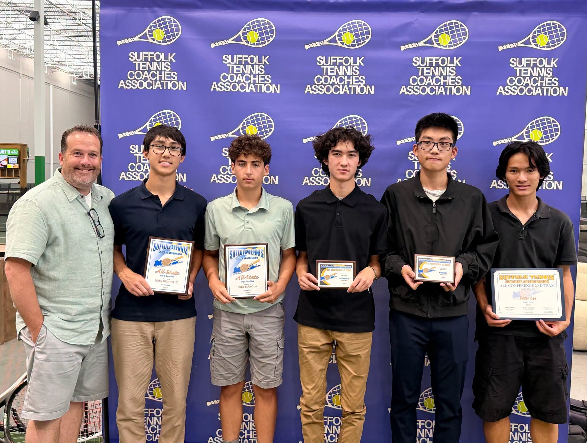 Rocky Point Tennis Shines at Awards Dinner