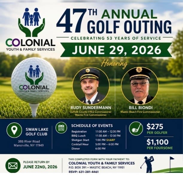 Community Leaders Honored at Annual Colonial Youth Golf Outing